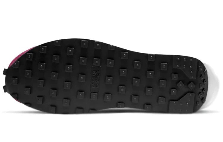 Nike Sacai LD Waffle Pine Green Sneakers--Retro Waffle Runner - Green Pink Yellow